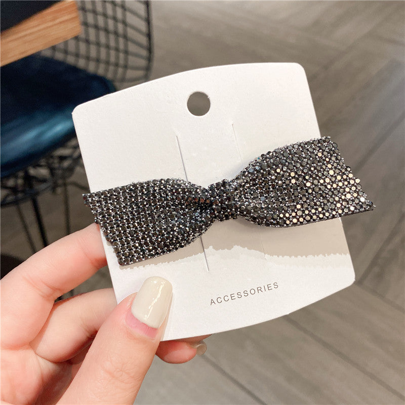 Wholesale Full Diamond Bow Grip Clip